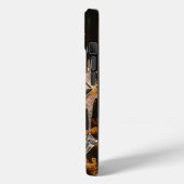 GLIMMERENDE DIAMANT TELEFOONHOESJE GEPERSONALISEER Case-Mate iPhone CASE (Achterkant / Links)