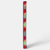 Glimmering Gemstone Quilted Phone Case Samsung Galaxy Hoesje (Linkerkant)