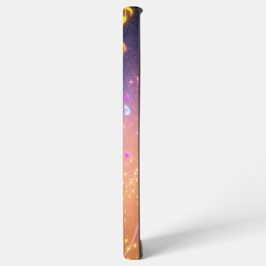 Glimmering Notes and Stardust Phone Case Samsung Galaxy Hoesje (Linkerkant)