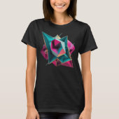Glimmering Rose Radiance T-shirt (Voorkant)