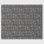 Glimmering Snowflakes Cadeaupapier (Vlak)