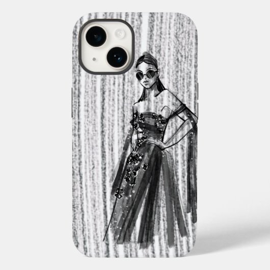 GlimmerTech Couture Case-Mate iPhone Case (Achterkant)