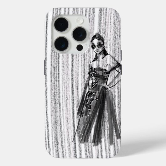 GlimmerTech Couture Case-Mate iPhone Case (Achterkant)