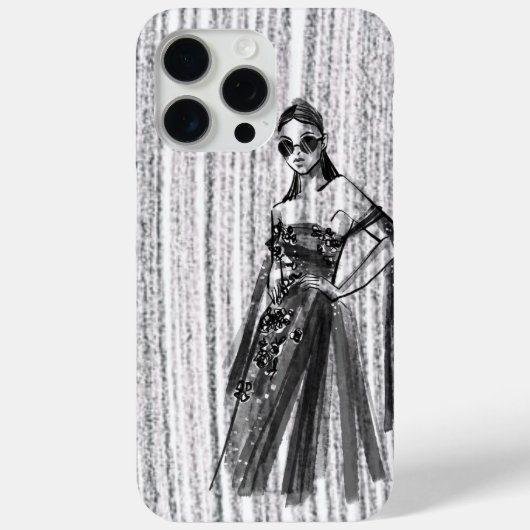 GlimmerTech Couture Case-Mate iPhone Case (Achterkant)