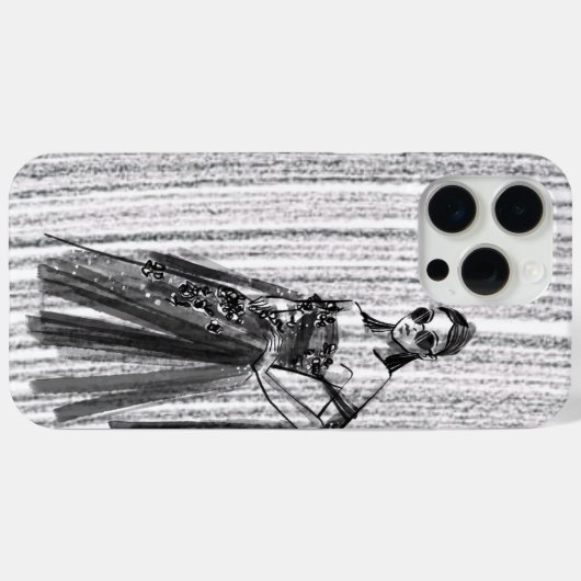 GlimmerTech Couture Case-Mate iPhone Case (Achterkant (horizontaal))