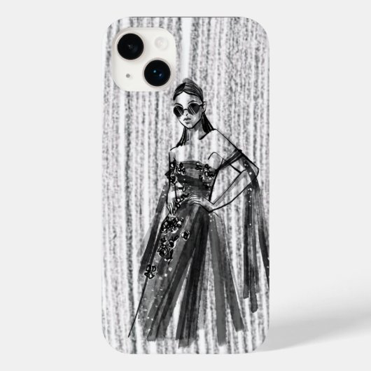 GlimmerTech Couture Case-Mate iPhone Case (Achterkant)