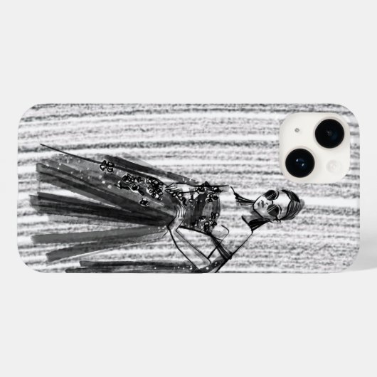 GlimmerTech Couture Case-Mate iPhone Case (Achterkant (horizontaal))