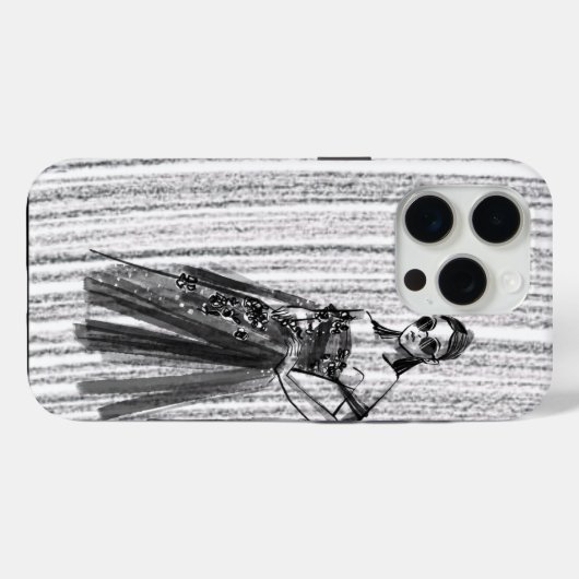 GlimmerTech Couture Case-Mate iPhone Case (Achterkant (horizontaal))