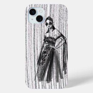 GlimmerTech Couture iPhone 15 Mini Hoesje