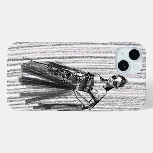 GlimmerTech Couture Case-Mate iPhone Case (Achterkant (horizontaal))