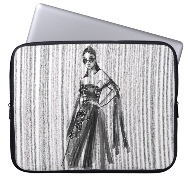 GlimmerTech Couture Laptop Sleeve (Voorkant)