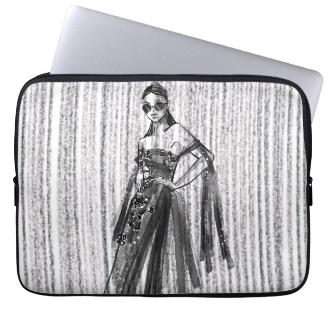 GlimmerTech Couture Laptop Sleeve (Voorkant)