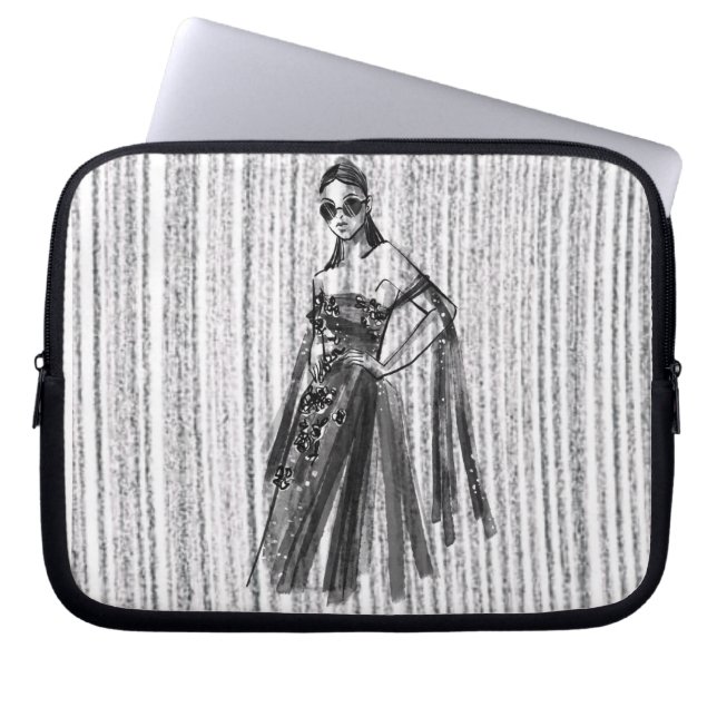GlimmerTech Couture Laptop Sleeve (Voorkant)