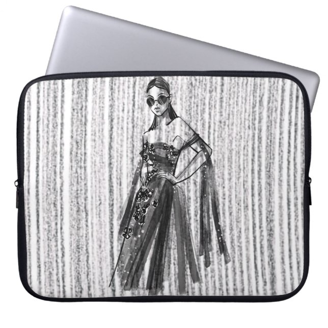 GlimmerTech Couture Laptop Sleeve (Voorkant)