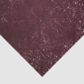 Glimmery Wine Grunge | Sangria Bordeaux Damask Tissuepapier (Detail)