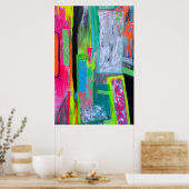 Glimp van hoop 24 x 36 Poster (Keuken)