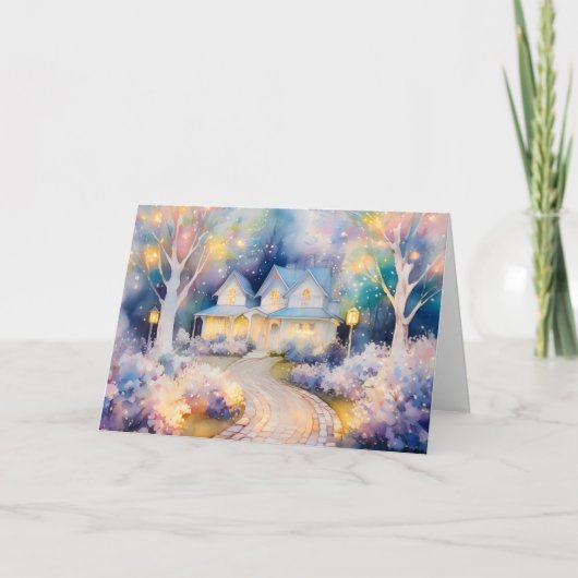 Glimp van thuis kaart (Voorkant)