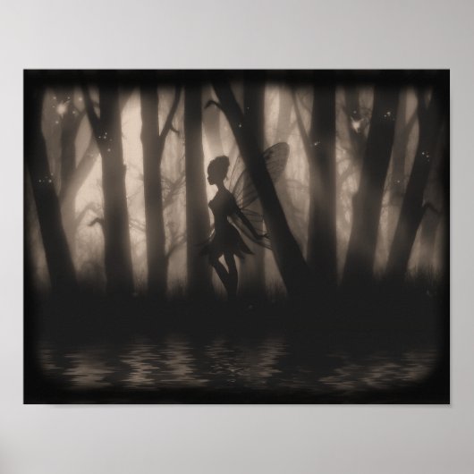 Glimpse canvas met betoveringen poster (Voorkant)