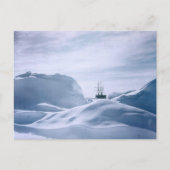 Glimpse scheepsduur Antarctica Briefkaart (Voorkant)