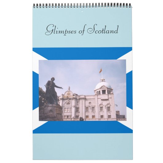 Glimpses van Schotland Kalender (Hoes)