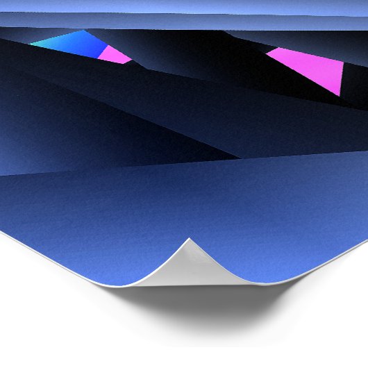 'Glimpsing the Realm Beyond Confusie' Poster (Hoek)