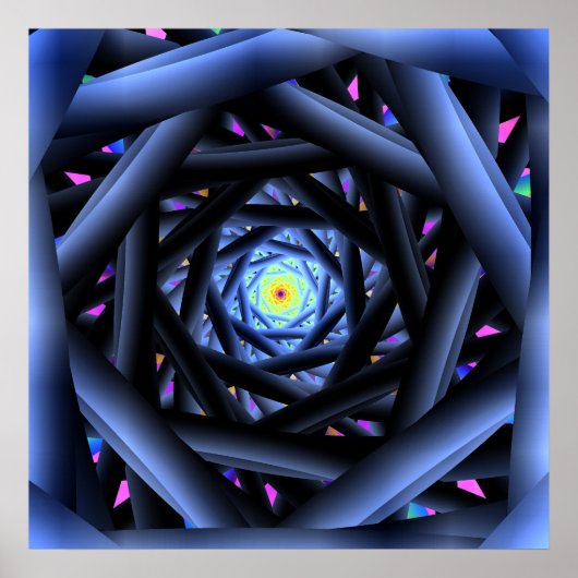 'Glimpsing the Realm Beyond Confusie' Poster (Voorkant)