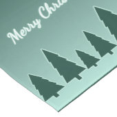 Glimweg Kerstmis Evergreen Kerstpad Medium Tafelloper (Hoek)