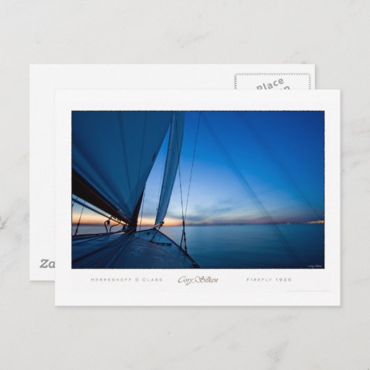 Glimworm Briefkaart (Voorkant / Achterkant)