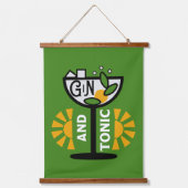  glin en tonische kunst hangend wandkleed (Voorkant)