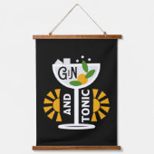  glin en tonische kunst hangend wandkleed (Voorkant 2)