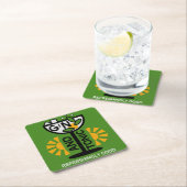  glin en tonische kunst kartonnen onderzetters (Insitu)