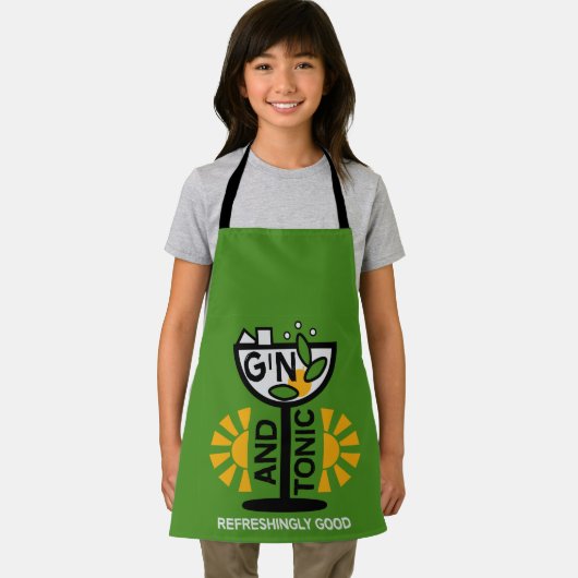  glin en tonische kunst schort (Insitu)