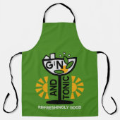  glin en tonische kunst schort (Voorkant)