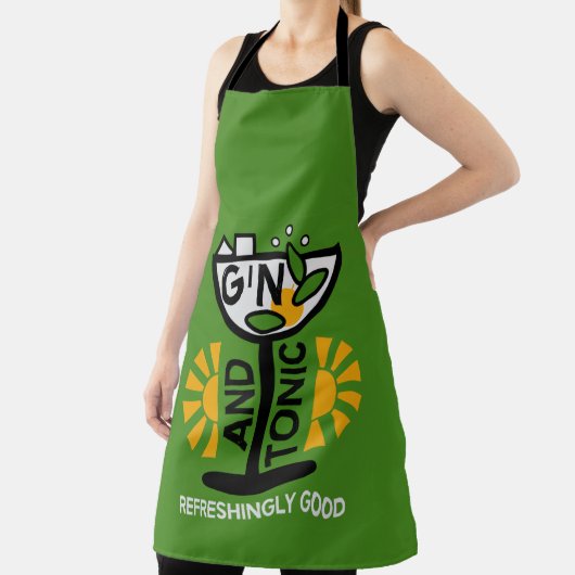  glin en tonische kunst schort (Insitu)