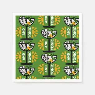 glin en tonische kunst servet