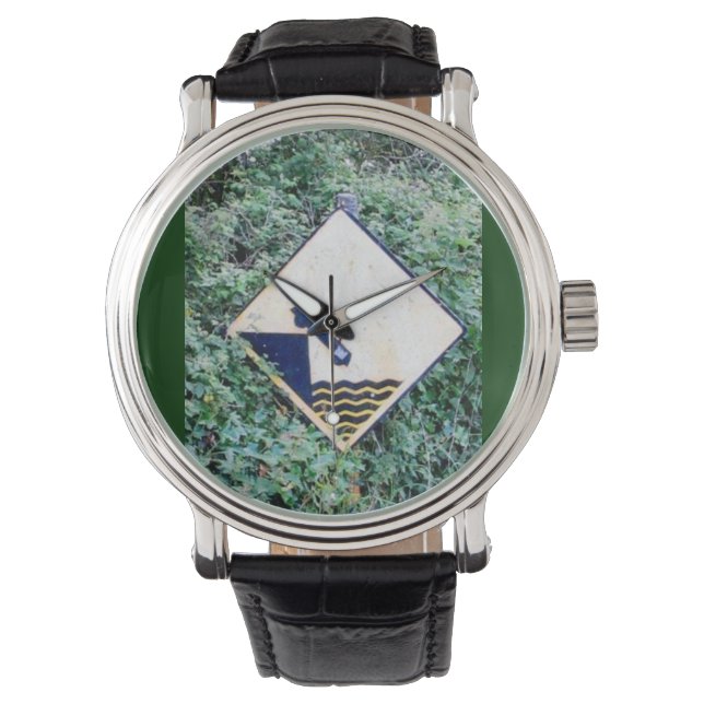 Glin Ireland Sign Horloge (Voorkant)