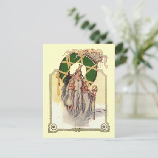 Glinda, Dorothy & Ozma Briefkaart (Staand voorkant)