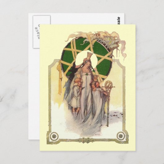 Glinda, Dorothy & Ozma Briefkaart (Voorkant / Achterkant)