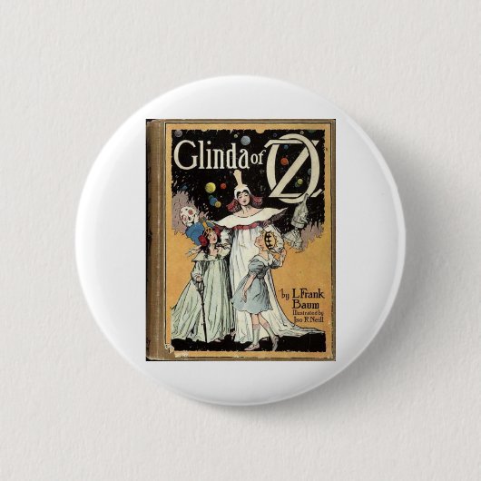 Glinda of Oz Ronde Button 5,7 Cm (Voorkant)