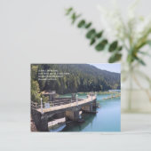 Glines Canyon Dam Briefkaart (Staand voorkant)