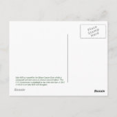 Glines Canyon Dam Briefkaart (Achterkant)