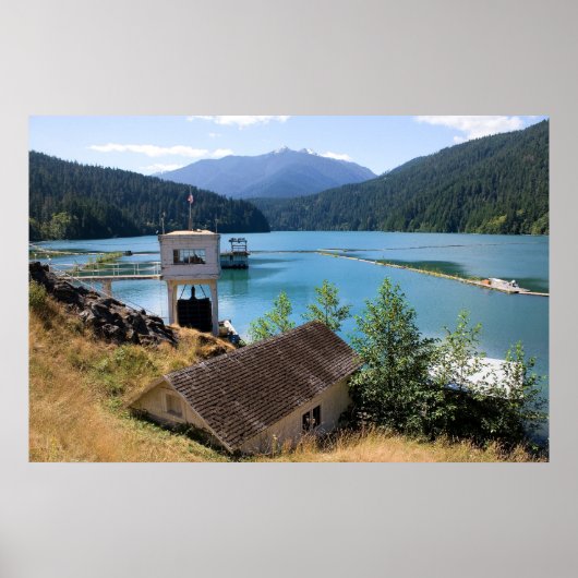 Glines Canyon Dam Print (Voorkant)