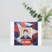 Glinka Briefkaart (Staand voorkant)