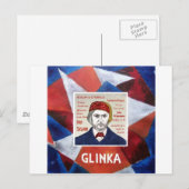 Glinka Briefkaart (Voorkant / Achterkant)