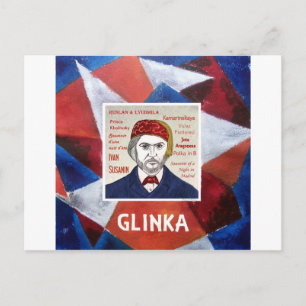 Glinka Briefkaart