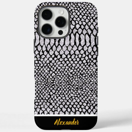 Glinsterend design voor dierenprints Case-Mate iPhone case (Achterkant)