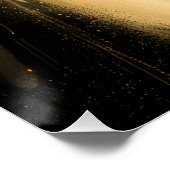 glinsterend heelal perfect poster (Hoek)