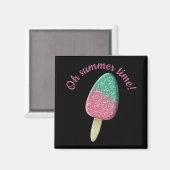 glinsterend pastel - magneet (Voorkant / Achterkant)