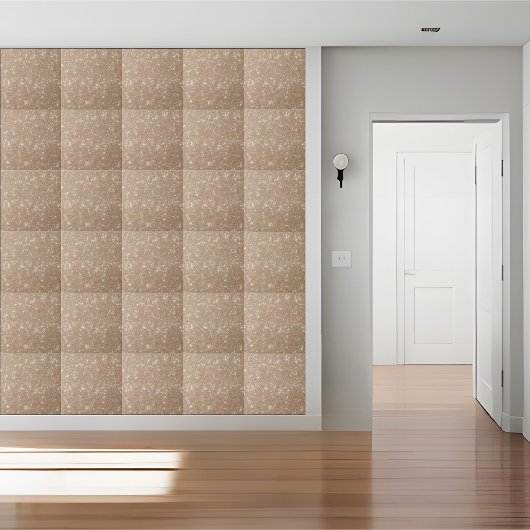 Glinsterende beige witte sprankelende vloerwand tegeltje