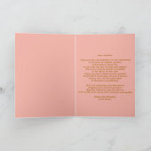 Glinsterende Chic Blush Roze en Goud 40ste Verjaar Kaart (Binnen)